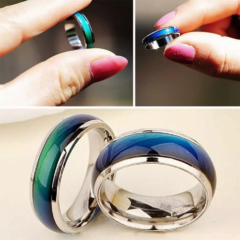 THUMB RING Mood Ring Size 10 NEW - Picture 3 of 7